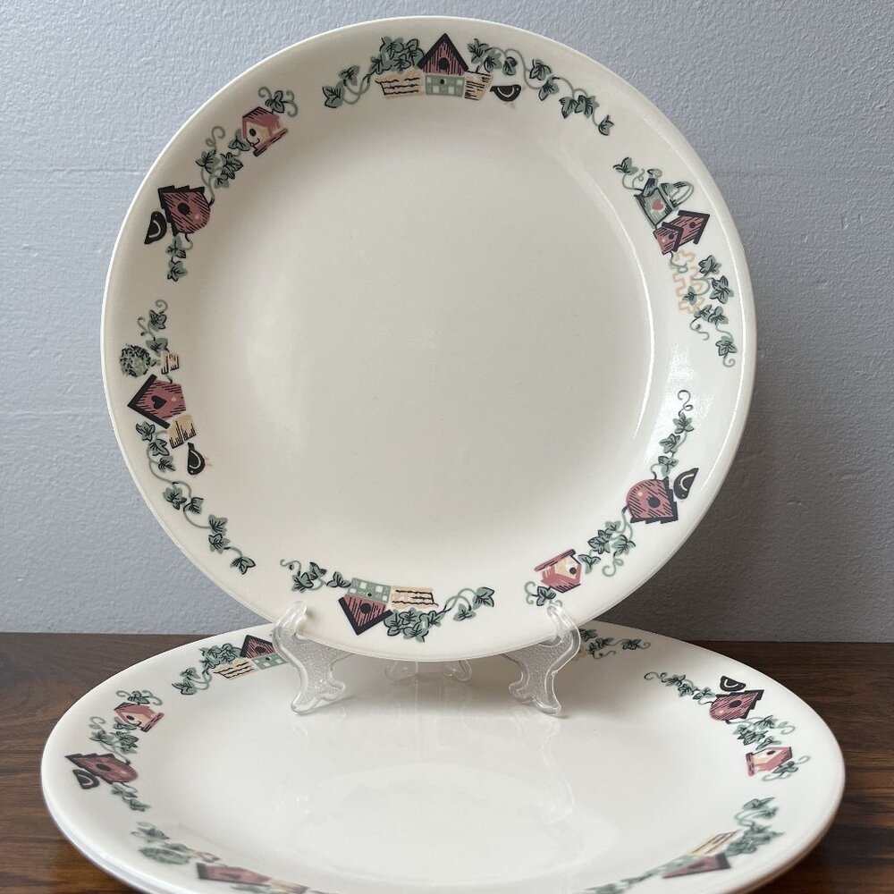 Corelle Garden Home Dinner Plates Set of 3 10.25"